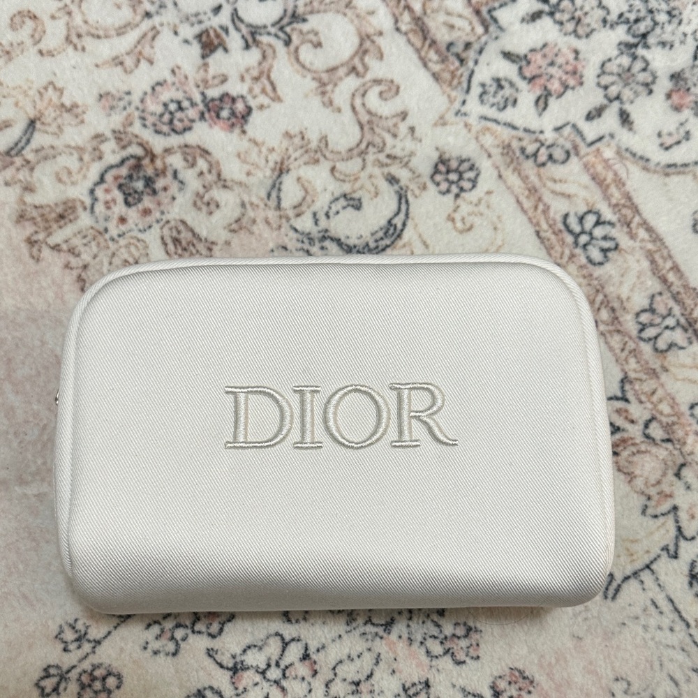 Dior Ivory Travel Pouch